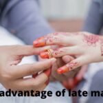 The disadvantage of late marriage